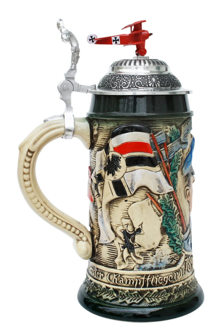 Red Baron Commemorative Beer Stein 3 Red Baron Commemorative Beer Stein - Image 3