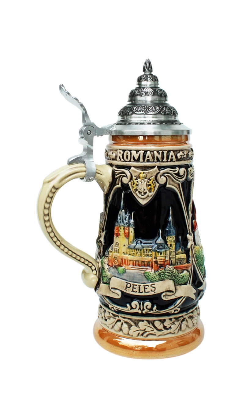 Romania Dracula Souvenir Beer Stein 0.25 Liter 2 Romania Dracula Souvenir Beer Stein 0.25 Liter - Image 2