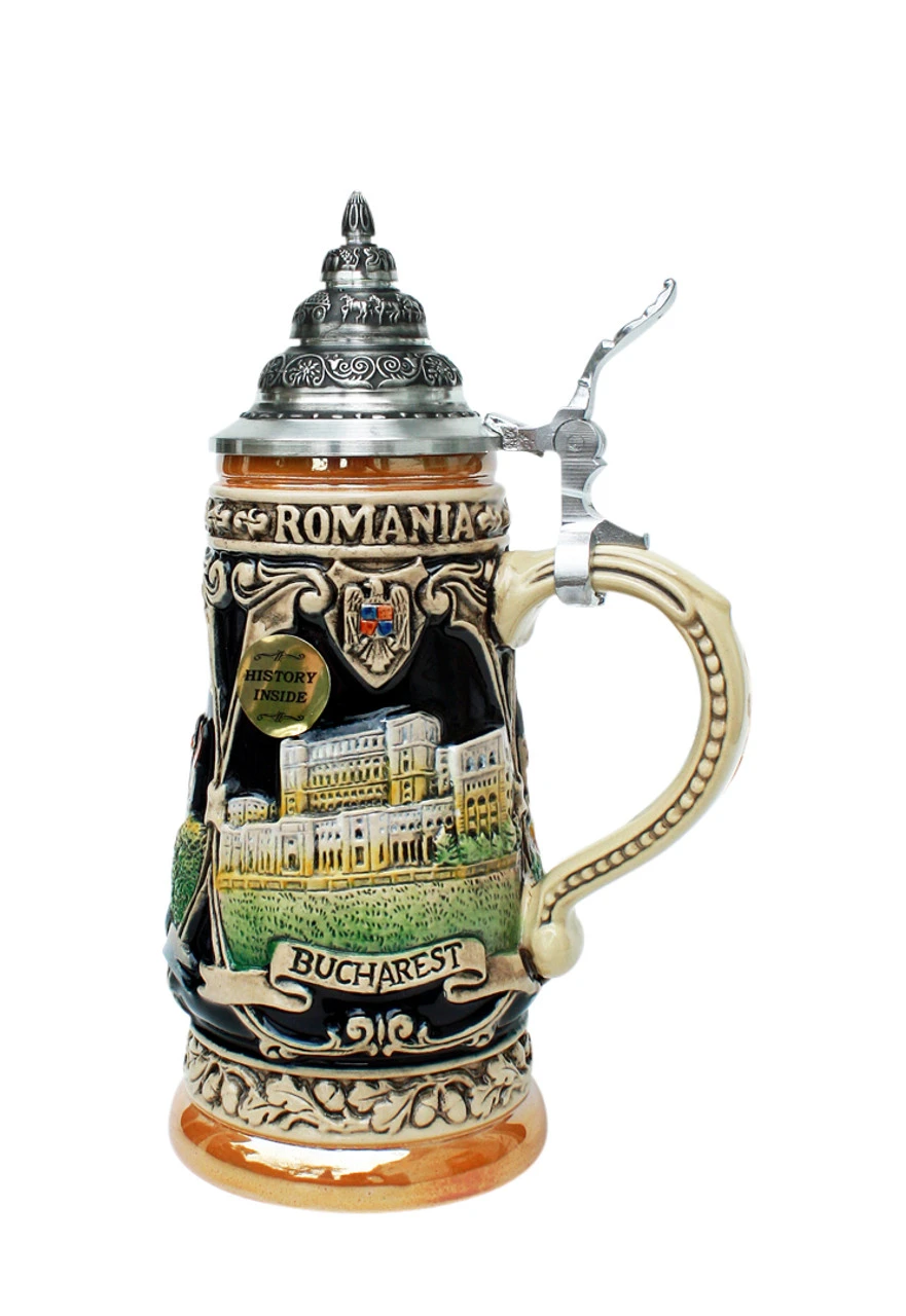 Romania Dracula Souvenir Beer Stein 0.25 Liter 3 Romania Dracula Souvenir Beer Stein 0.25 Liter - Image 3