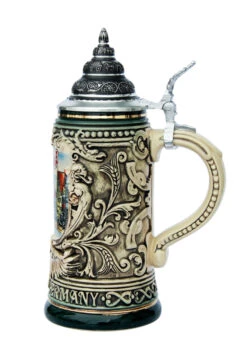 Rothenburg City Skyline Beer Stein 0.4 Liter -Luxury Cup Store Rothenburg Beer Stein K430RUR RS SM 66518.1401398943