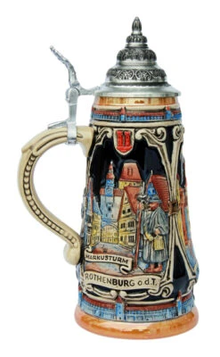 Rothenburg Ob Der Tauber Beer Stein -Luxury Cup Store Rothenburg ob der Tauber Beer Stein K303R LS SM 54486.1401398959
