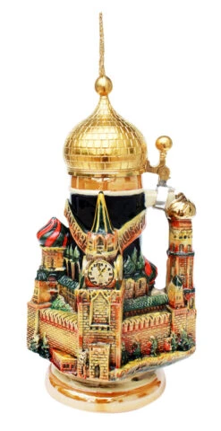 Moscow St. Basil's Cathedral 3D Beer Stein -Luxury Cup Store Royal Russian 3D Beer Stein KT2000BG RS SM 05126.1401399077