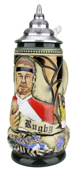 Rugby Beer Stein Rustic 9 Rugby Beer Stein Rustic -Luxury Cup Store Rugby Beer Stein Rustic K312RU RA SM 53101.1522704362