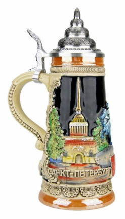 Saint Petersburg Russia Beer Stein -Luxury Cup Store Saint Petersburg Russia Beer Stein K303STP LS SM 56573.1491350253