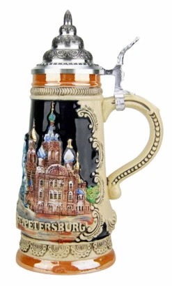 Saint Petersburg Russia Beer Stein -Luxury Cup Store Saint Petersburg Russia Beer Stein K303STP RS SM 30536.1491350253