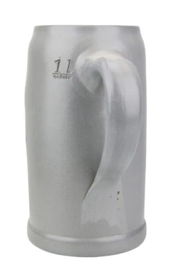 Munich Purity Law 1487 1 Liter Salt Glaze Stoneware Beer Mug -Luxury Cup Store Salt Glaze Beer Mug 1 Liter Back SM 68327.1503870470