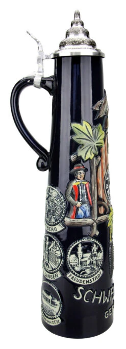 Schwarzwald Black Forest Cuckoo Clock Jug Stein | 2 Liter -Luxury Cup Store Schwarzwald Black Forest Cuckoo Clock Jug Stein 2 Liter K907KO LS SM 69665.1490134092