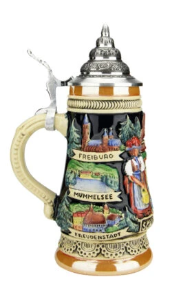 Schwarzwald Cuckoo Clock Beer Stein | 0.25 Liter -Luxury Cup Store Schwarzwald Cuckoo Clock Beer Stein 0.25 Liter K307SWD 025 LS SM 89591.1582573218