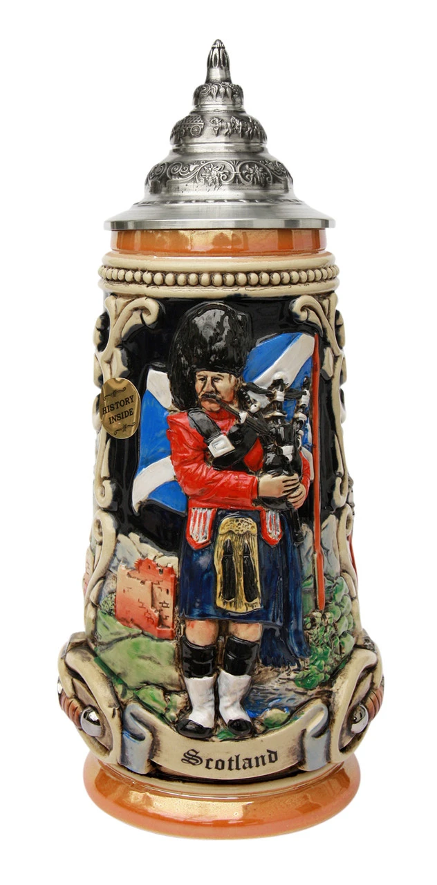 Scotland Beer Stein 1 Scotland Beer Stein