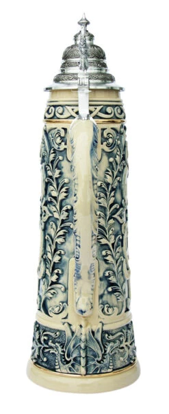 King Limitaet 2013 | Siegfrieds Farewell Handpainted Beer Stein 7 King Limitaet 2013 | Siegfrieds Farewell Handpainted Beer Stein -Luxury Cup Store Siegfrieds Farewell 2013 Beer Stein K2043B Back SM 59004.1395937083