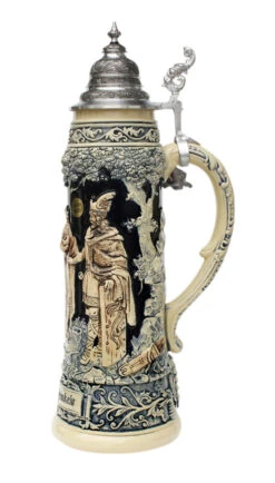 King Limitaet 2010 | Siegfrieds Return Antique Style Beer Stein -Luxury Cup Store Siegfrieds Return Limitat 2010 Beer Stein Cobalt K2040E RS SM 48705.1395937109