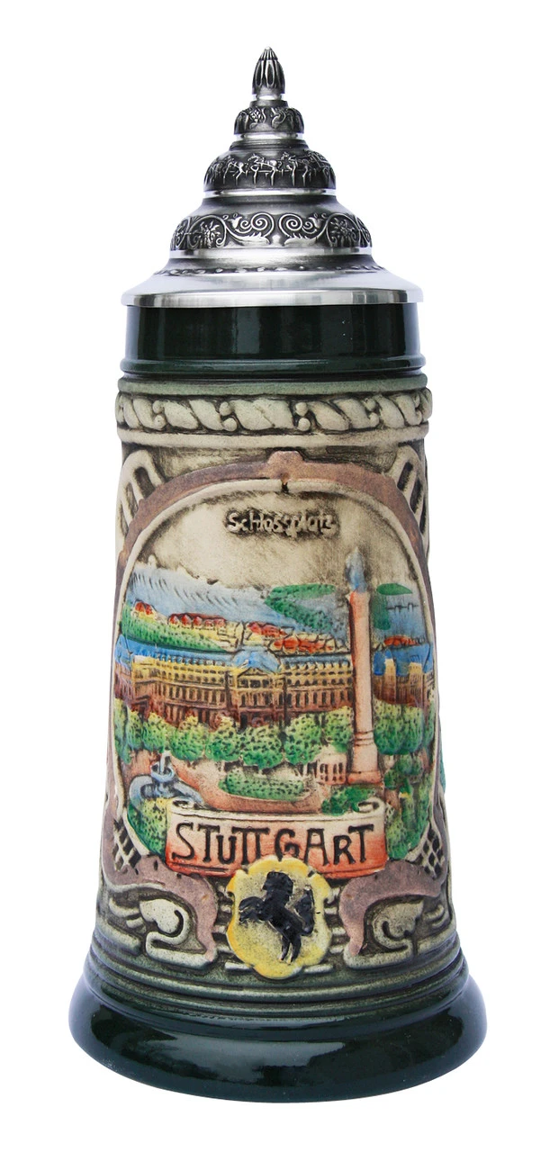 Stuttgart Beer Stein Rustic 1 Stuttgart Beer Stein Rustic