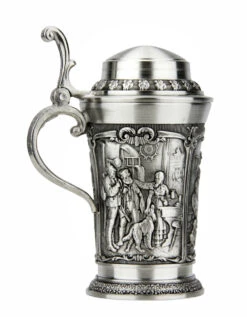 Summer Evening Schnapps Pewter Mini Stein | 1 Oz 7 Summer Evening Schnapps Pewter Mini Stein | 1 Oz -Luxury Cup Store Summer Evening Schnapps Pewter Mini Stein AS12397 LS SM 30626.1650920770