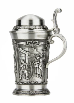 Summer Evening Schnapps Pewter Mini Stein | 1 Oz 6 Summer Evening Schnapps Pewter Mini Stein | 1 Oz -Luxury Cup Store Summer Evening Schnapps Pewter Mini Stein AS12397 RS SM 71392.1650920767