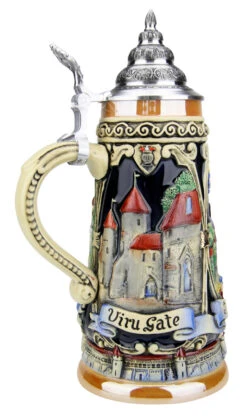 Tallinn Estonia Beer Stein -Luxury Cup Store Tallinn Estonia Beer Stein K303T LS SM 78526.1555529201