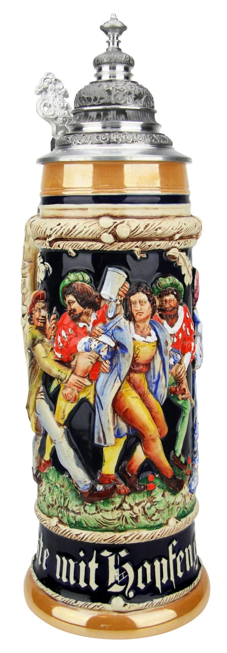 The Freeloader Traditional Style Beer Stein | 2 Liter