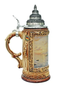 Thomas Kinkade Serenity Cove Beer Stein -Luxury Cup Store Thomas Kinkade Serenity Cove Beer Stein K7702 LS SM 06345.1401732382