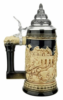 Train Beer Stein | Antique Style -Luxury Cup Store Train Beer Stein Antique Style K940EZ LS SM 42850.1631571533