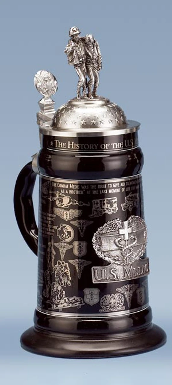 U.S. Military Medics Beer Stein 1 U.S. Military Medics Beer Stein