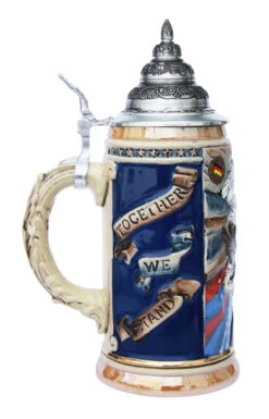US Navy Eagle Of Freedom Beer Stein -Luxury Cup Store United We Stand Beer Stein K728 LS SM 27570.1401399619