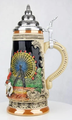 Wien Austria Beer Stein -Luxury Cup Store Wien Austria Beer Stein K305W RS LG 17920.1490909179
