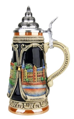 Wiesbaden Beer Stein -Luxury Cup Store Wiesbaden Beer Stein K303WB RS SM 68509.1491257486