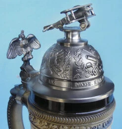 Red Baron Beer Stein -Luxury Cup Store ZB19429015 Lid 02159.1401739396