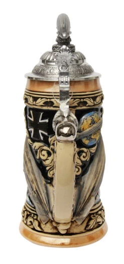 Zeppelin 3D Beer Stein 12 Zeppelin 3D Beer Stein -Luxury Cup Store Zeppelin Beer Stein K339Z Back SM 84619.1446322106