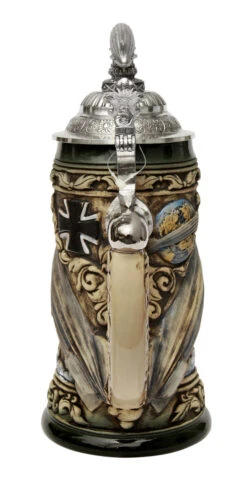 Zeppelin 3D Beer Stein Rustic -Luxury Cup Store Zeppelin Beer Stein Rusic K339RUZ Back SM 42492.1446321789